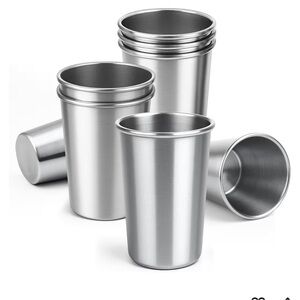 Cafezi 16oz stainless steel cups never used